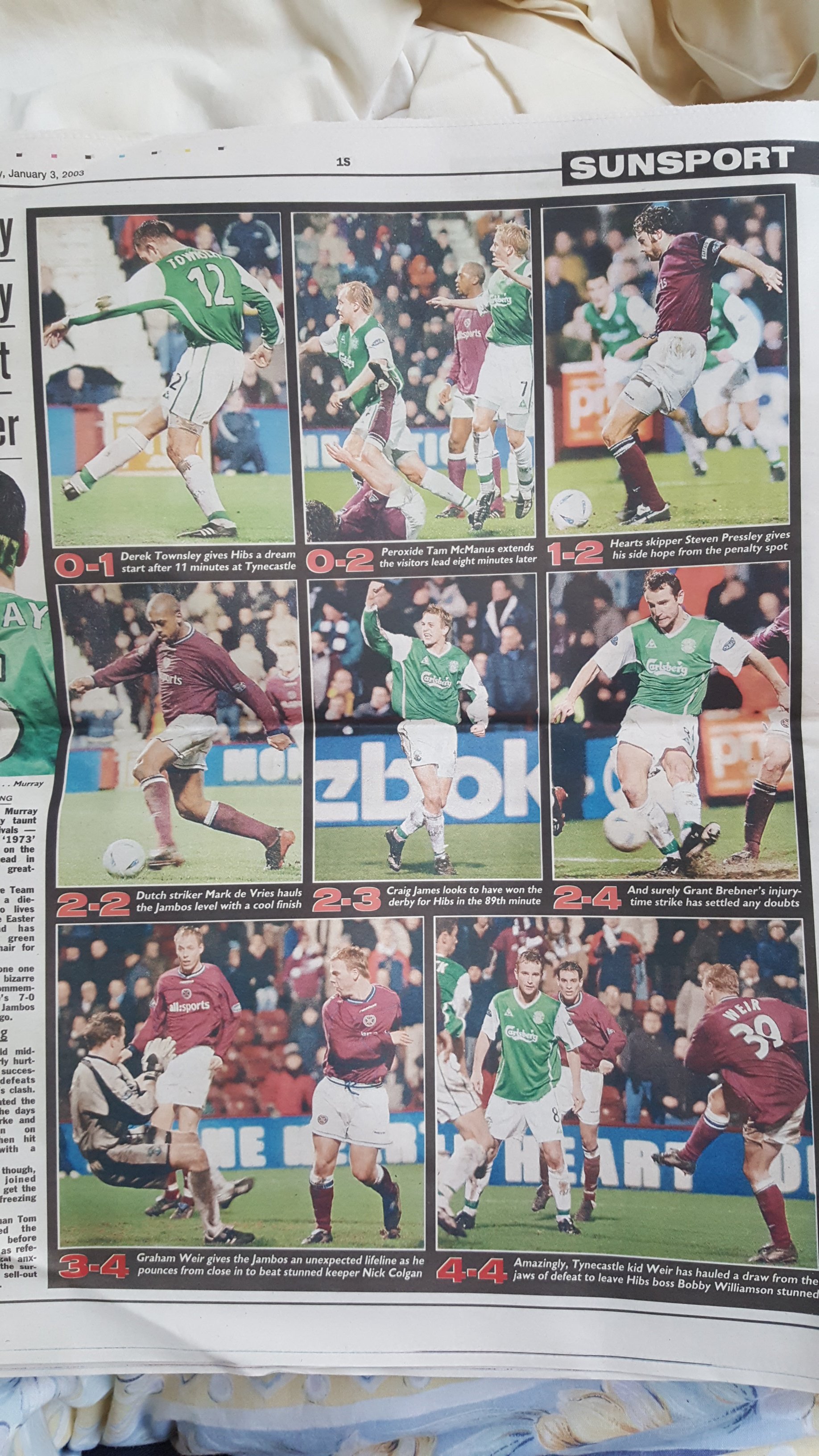 15years ago today.. - The Terrace - Jambos Kickback