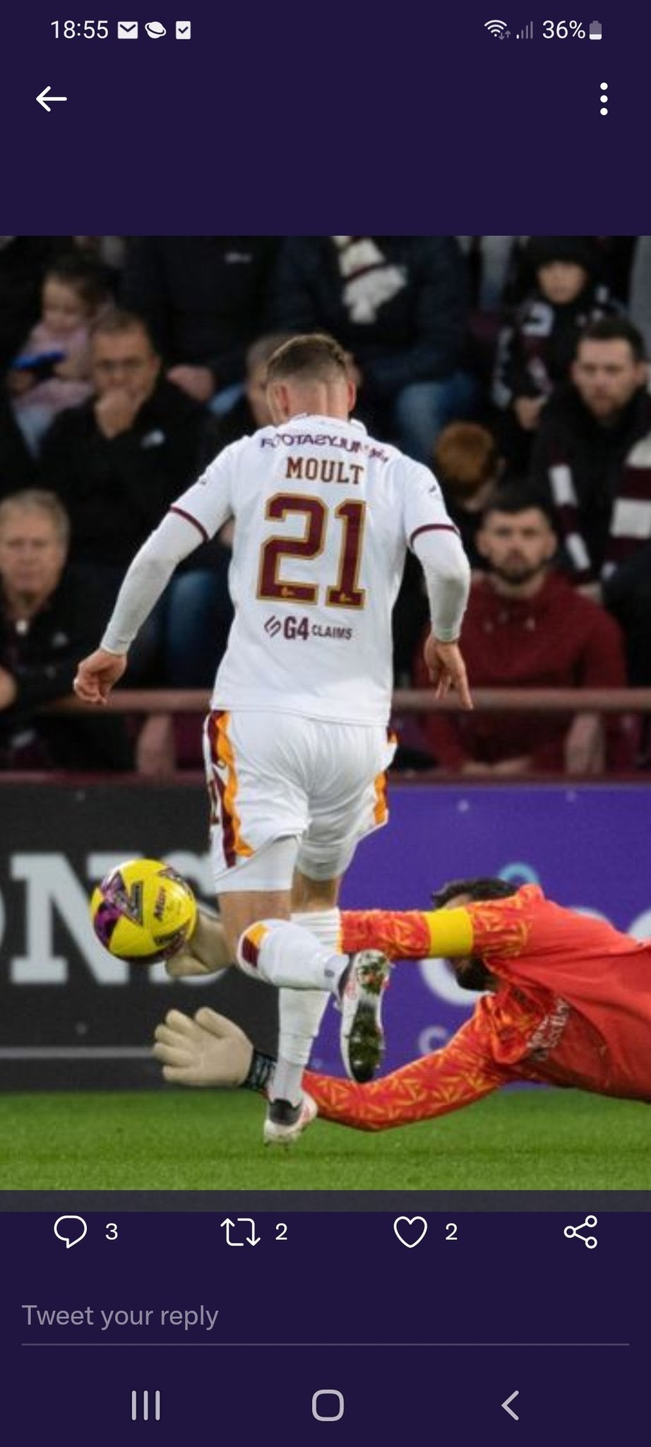 Massive, massive win. ( merged ) - The Terrace - Jambos Kickback