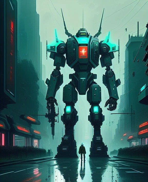 soldier_facing_a_mecha_robot_in_a_futuristic_cit__1524496990__lAwWcDPkBEUY__sd_dreamlike-diffusion-1-0__dreamlike-art.jpg